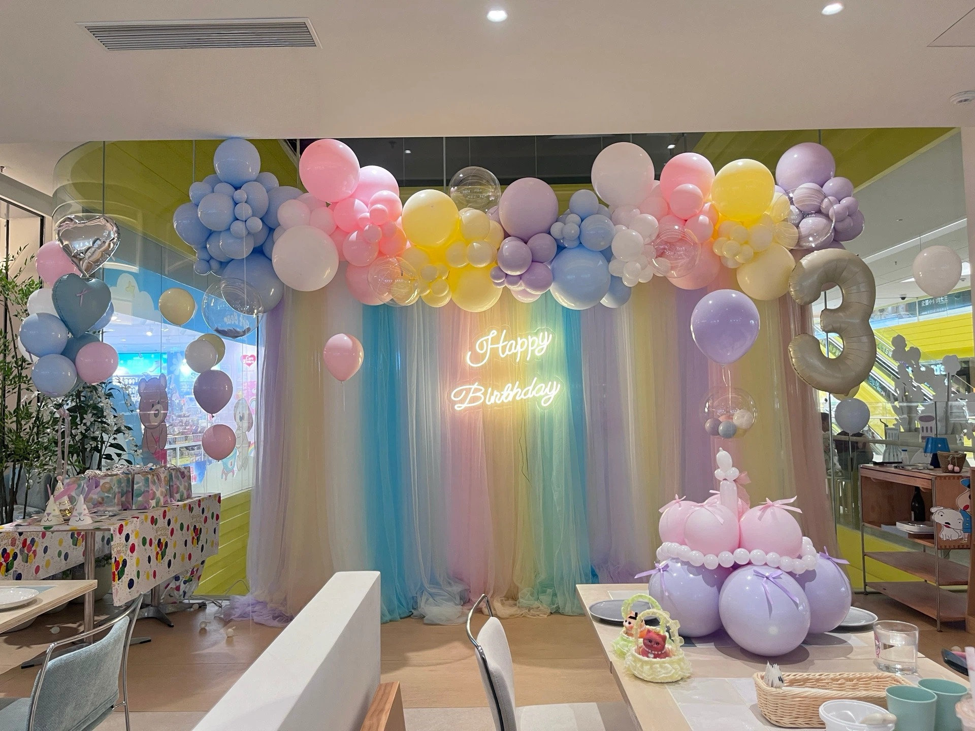 深圳包厢生日派对布置,餐厅、酒楼、酒店包厢专属定制(图1) 深圳包厢生日派对布置,餐厅、酒楼、酒店包厢专属定制(图1)